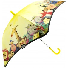 Парасолька дитяча 3 види, 50см, світловідбиваюча стрічка, в кульку (60) КІ UM1052 