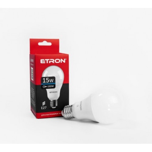 Лампа Etron Light Power LED 1-ELP-092 A65 15Вт 6500K Е27 (10)