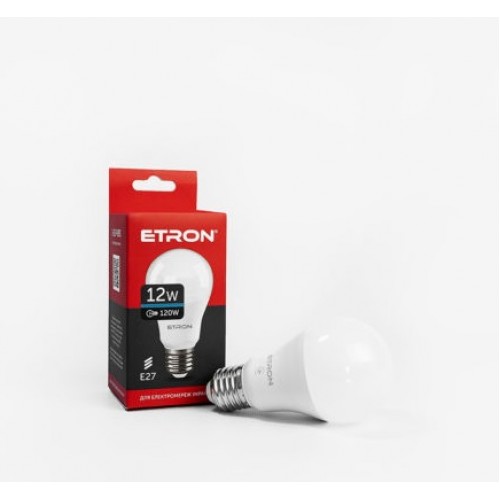 Лампа Etron Light Power LED 1-ELP-093 A60 12 Вт 6500 K Е27 (10)