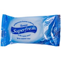 Салфетки влажные Super Fresh Breeze 15 шт (120) 3490