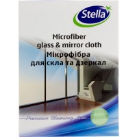 Тряпка из микрофибры для стекла Stella 5710