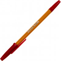 Ручка кулькова Economix Orange 0,8 мм червона (50) (1000) (4000) E10138-03