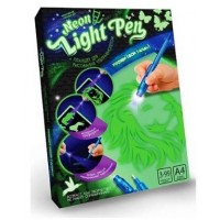 Набор креативного творчества Neon Light Pen на украинском DankoToys (10) NLP-01-01U,NLP-01,03U…