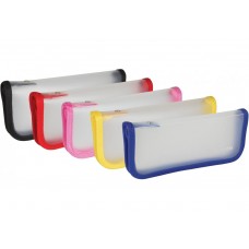 Пенал Economix пластиковий на блискавці,мікс E31646-99