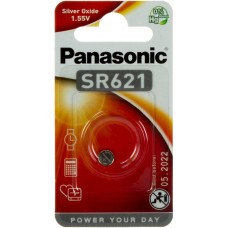 Батарейка Panasonic SR-621 EL/1 bl (10)