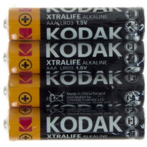 Батарейки Kodak Xtra Life LR-03 плівка 4 шт (15)