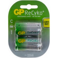 Аккумуляторы GP NiMH 300CHCBE-GB2 (R-14, 3000 mAh) блистер 2 шт