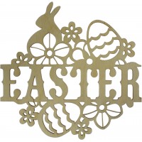 Напис Easter 15х14 см фанера (5)