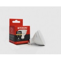 Лампа Etron Light Power LED 1-ELP-063 MR16 3 Вт 3000K GU5.3 (10)