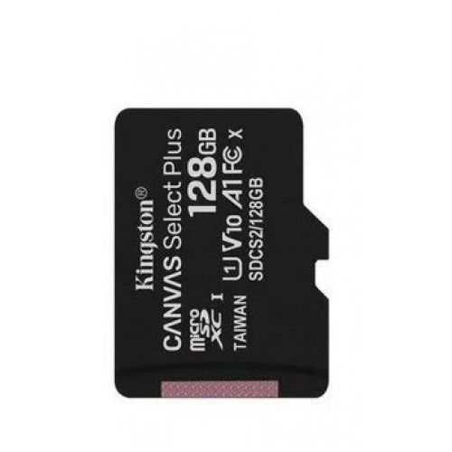 Карта пам'яті 128 Gb Micro-SDXC (UHS-1) Kingston Canvas Select Plus R-100mb/s, class10 A1