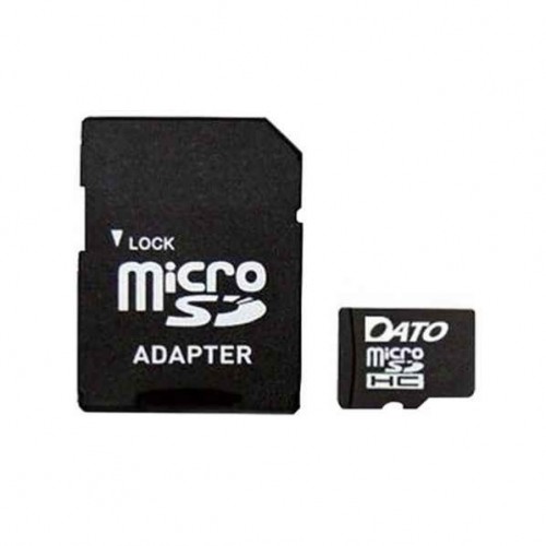 Карта памяти 4 Gb Micro-SDHC Dato adapter class4 1028/5033