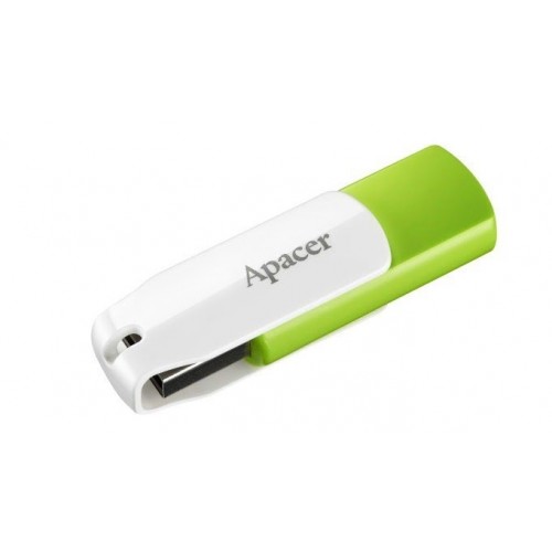 Флеш-память 32GB Apacer AH335 USB 2.0 green/white 4354