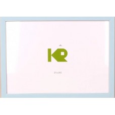 Фоторамка DL 21х30 блакитна з білою окантовкою (24) DL-144