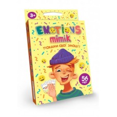 Игра Emotions Mimik Карточная DankoToys (32) EM-01-01U