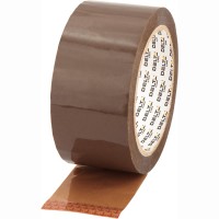 Стрічка клейка пакув. Delta by Axent 48ммх100ярд. 40мкм коричн. D3032-02(6)(72)
