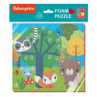 Пазлы мягкие Fisher Price. Лесные жители VT1109-02