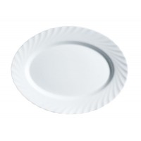 Блюдо стеклянное Luminarc Trianon овальное 29см 09392/93924