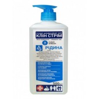 Антисептик для рук та шкіряних покривів Клін Стрім 500мл з дозатором (15)