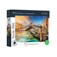 Пазли Trefl 1000 елементів Безмежна колекція: Міст Ріальто. Венеція. Італія  