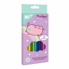 Олівці кольор. 12 кольор. Yes 290666 Pusheen(12)