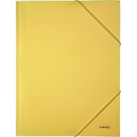 Папка Axent 1504-26 Pastelini  A4 на рез.,жовта(1)(50)