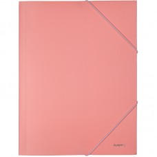 Папка Axent 1504-10 Pastelini  A4 на рез.,рожева(12)