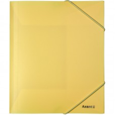 Папка Axent 1514-26 Pastelini  A5 на рез.,жовта(1)(100)
