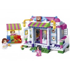 Конструктор "Banbao" Модне місто,кафе,338дет. №6115(16)