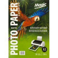 Фотобумага Magic Superior А3 230г/м2 матовая (50)