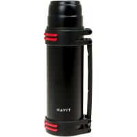 Термос метал. 1л Havit black HV-TM004