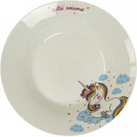 Тарілка супова керам. Cutie Unicorn 20,3см 75001309/Галерея/(6)(12)