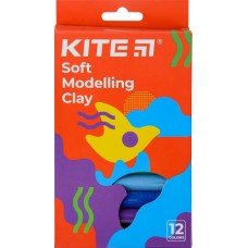 Пластилін Kite Fantasy 12 кольор. 200гр воск. K22-086-2(60)