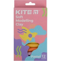 Пластилін Kite Fantasy Pastel 12 кольор. 200гр воск. K22-086-2P(72)