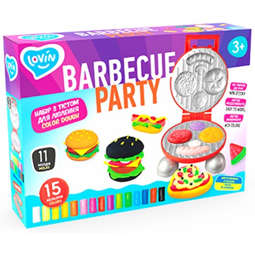 Набір для ліплення Lovin Barbecue Party 15 кольорів 41194(6)