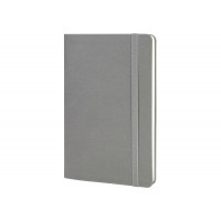 Діловий записник А5 128арк. лін. Vivella на резинці,сірий №O27104-10/Optima/(30)