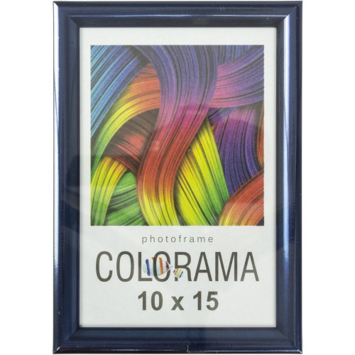 Фоторамка LA-NEW Colorama 10х15 45 blue metallic(24)