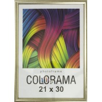 Фоторамка LA-NEW Colorama 21х30 45 white gold(21)