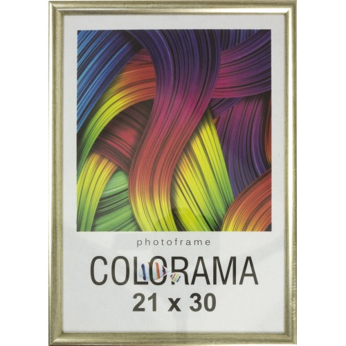 Фоторамка LA-NEW Colorama 21х30 45 white gold(21)