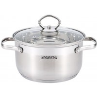 Каструля нерж. "Ardesto Black Gemini" 22см 3,9л №AR3639G(4)