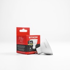 Лампа Etron Light Power LED 1-ELP-061 MR16 5Вт 3000K GU5.3  