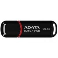 Флеш-пам'ять 64 GB A-Data AUV150 USB3.0 black