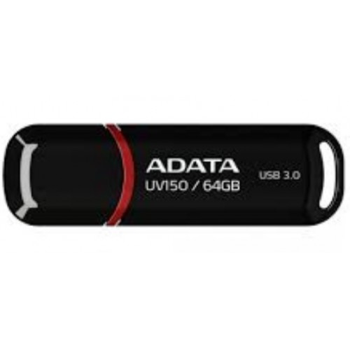 Флеш-пам'ять 64 GB A-Data AUV150 USB3.0 black