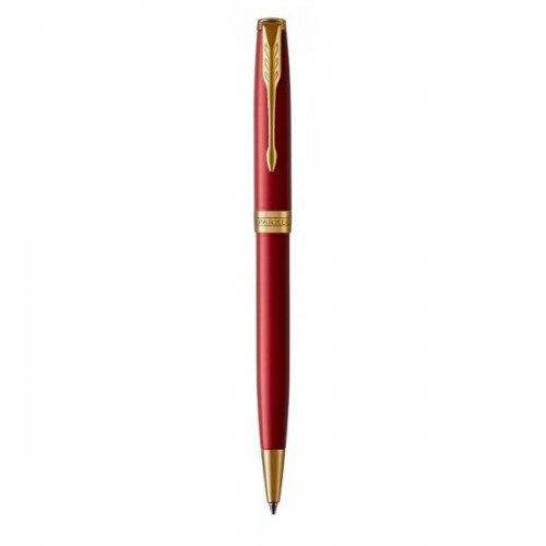 Ручка шариковая Parker Sonnet 17 Intense Red позолота 86232