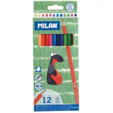 Олівці кольор. 12 кольор. "Milan" №0722312 трикут.(12)