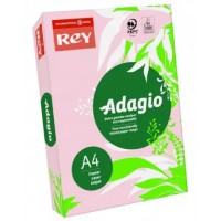 Папір кольоровий А4 80 г/м2 пастель Rey Adagio Pink 07 світло-рожевий (10)