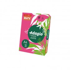 Бумага цветная А4 80 г/м интенсив Rey Adagio Fuchsia 23 пурпурная (10)