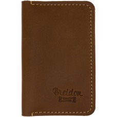 Портмоне Small кожа светло-коричневое / Breidon /