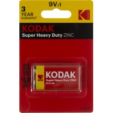 Батарейка Kodak 6F22/1bl Heavy Duty/LongLife крона (20) (100)