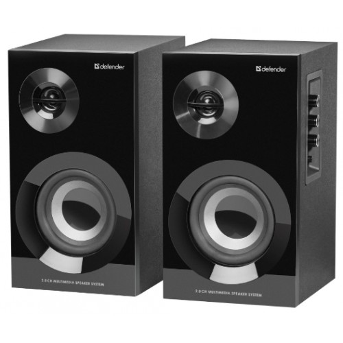 АС 2.0 Defender Aurora S40 2x20Bт USB black №65240