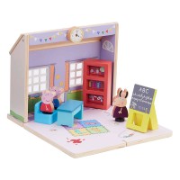 Іграшка дерев'яна Ігровий набір Peppa - Школа Пеппи 07212